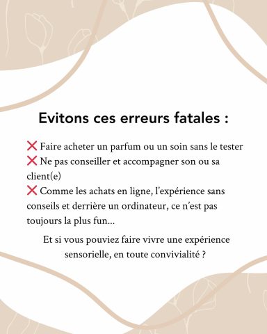 Texte encourageant à éviter des erreurs et à valoriser les expériences professionnelles.