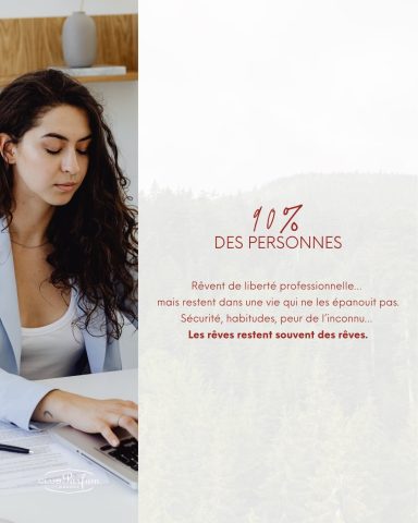 Femme travaillant sur un ordinateur portable, concentrée sur son travail. 